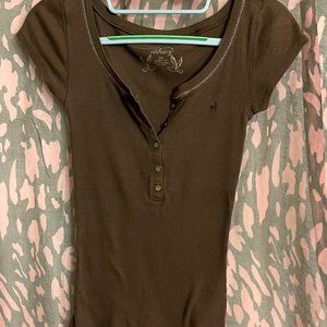 OLD Navy brown xs womens shirt
